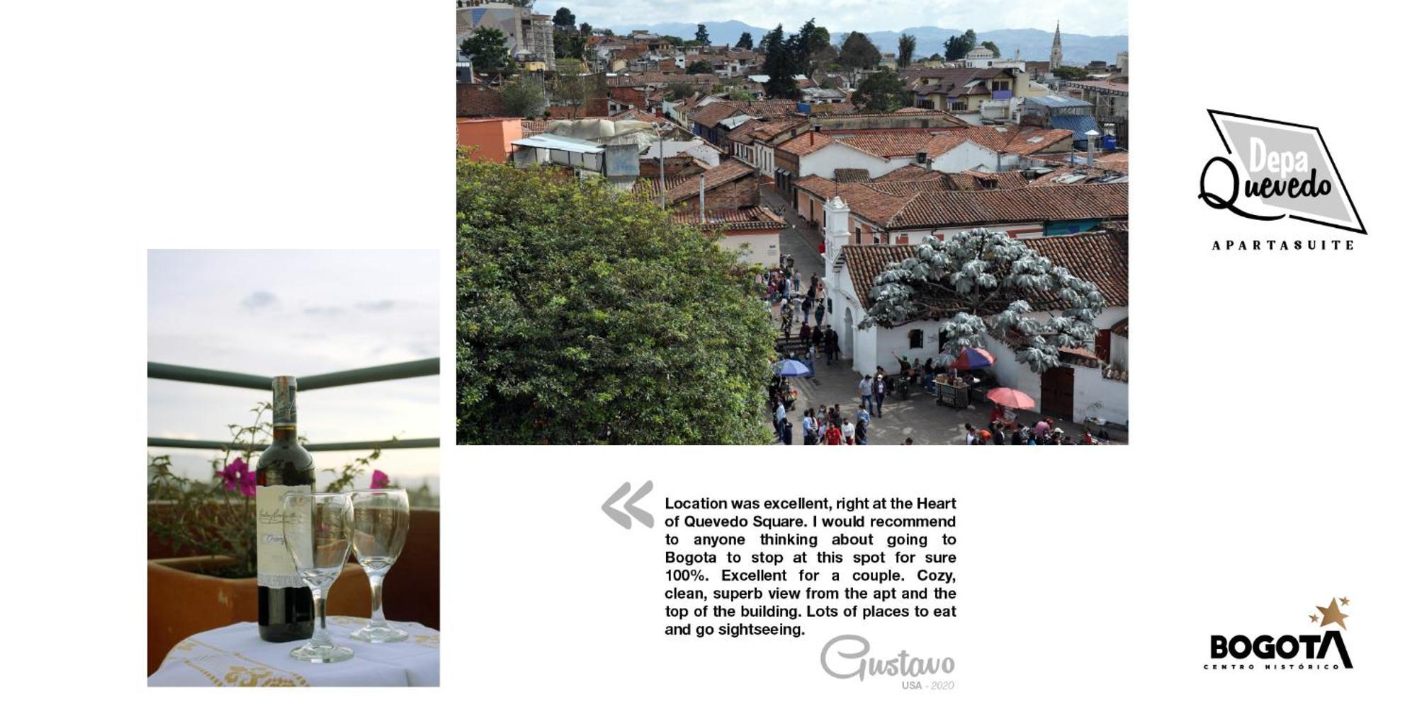 Depa Quevedo - Trendy Revamped Flat - Exceptional Spot In Bogota'S Historic Colonial Square - Candelaria Zewnętrze zdjęcie