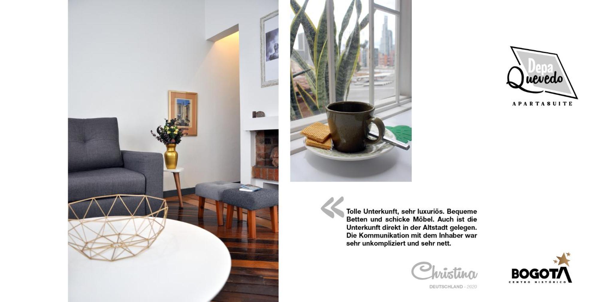Depa Quevedo - Trendy Revamped Flat - Exceptional Spot In Bogota'S Historic Colonial Square - Candelaria Zewnętrze zdjęcie