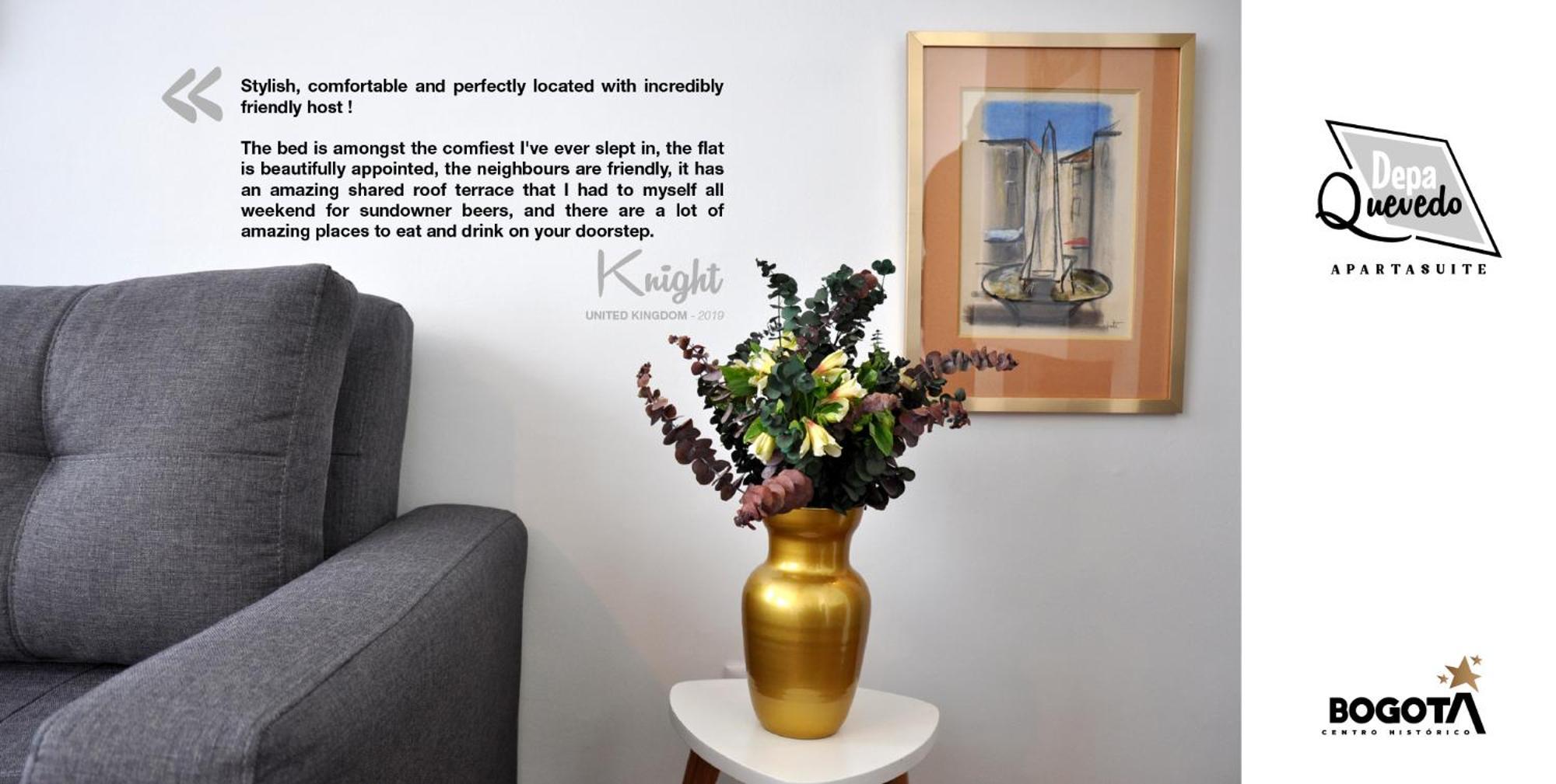 Depa Quevedo - Trendy Revamped Flat - Exceptional Spot In Bogota'S Historic Colonial Square - Candelaria Zewnętrze zdjęcie