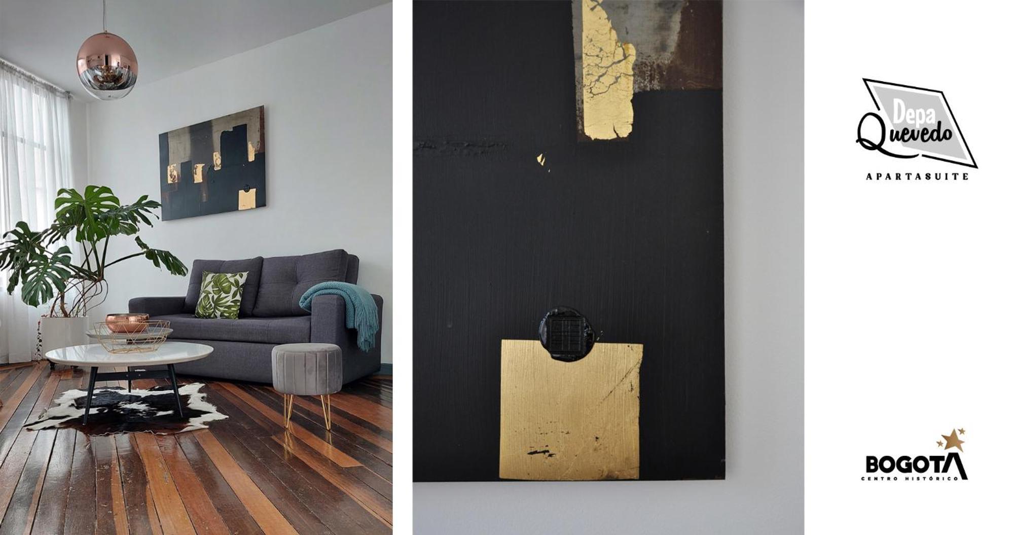 Depa Quevedo - Trendy Revamped Flat - Exceptional Spot In Bogota'S Historic Colonial Square - Candelaria Zewnętrze zdjęcie