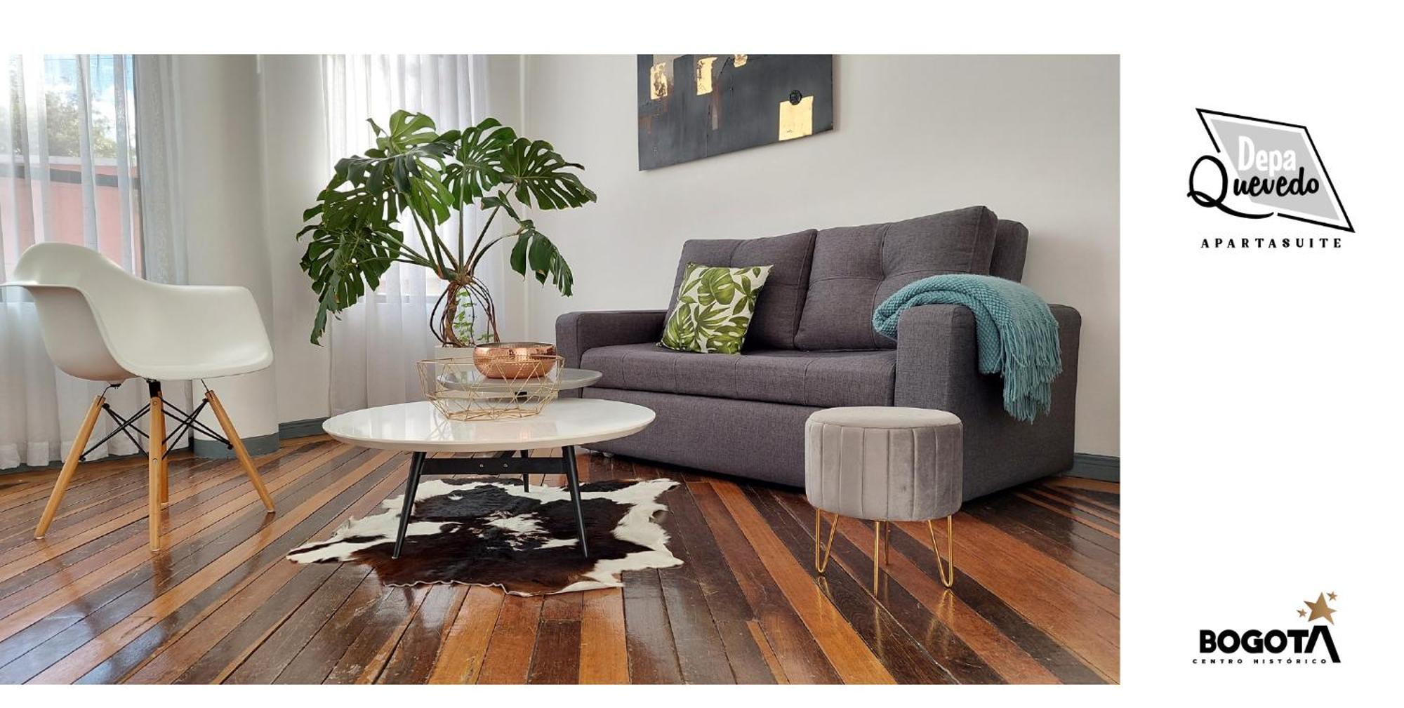 Depa Quevedo - Trendy Revamped Flat - Exceptional Spot In Bogota'S Historic Colonial Square - Candelaria Zewnętrze zdjęcie