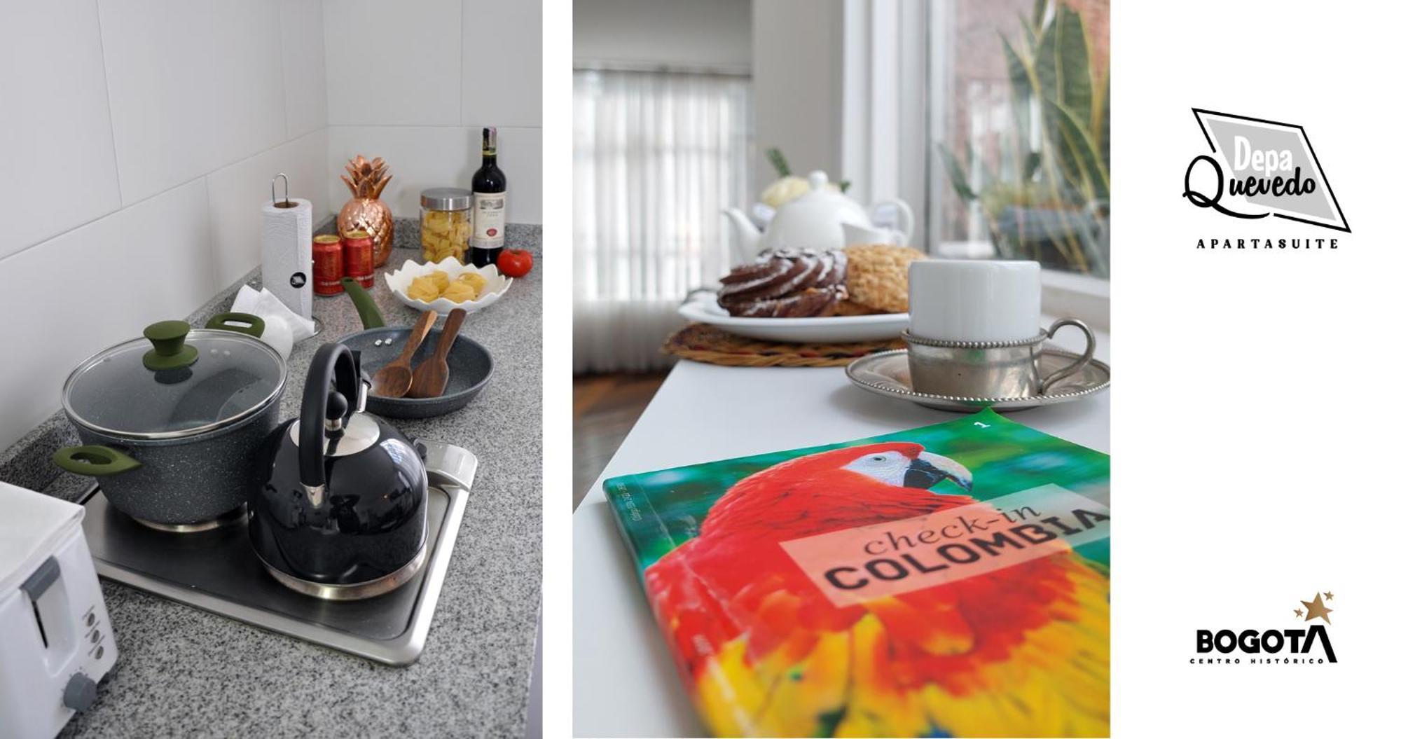 Depa Quevedo - Trendy Revamped Flat - Exceptional Spot In Bogota'S Historic Colonial Square - Candelaria Zewnętrze zdjęcie