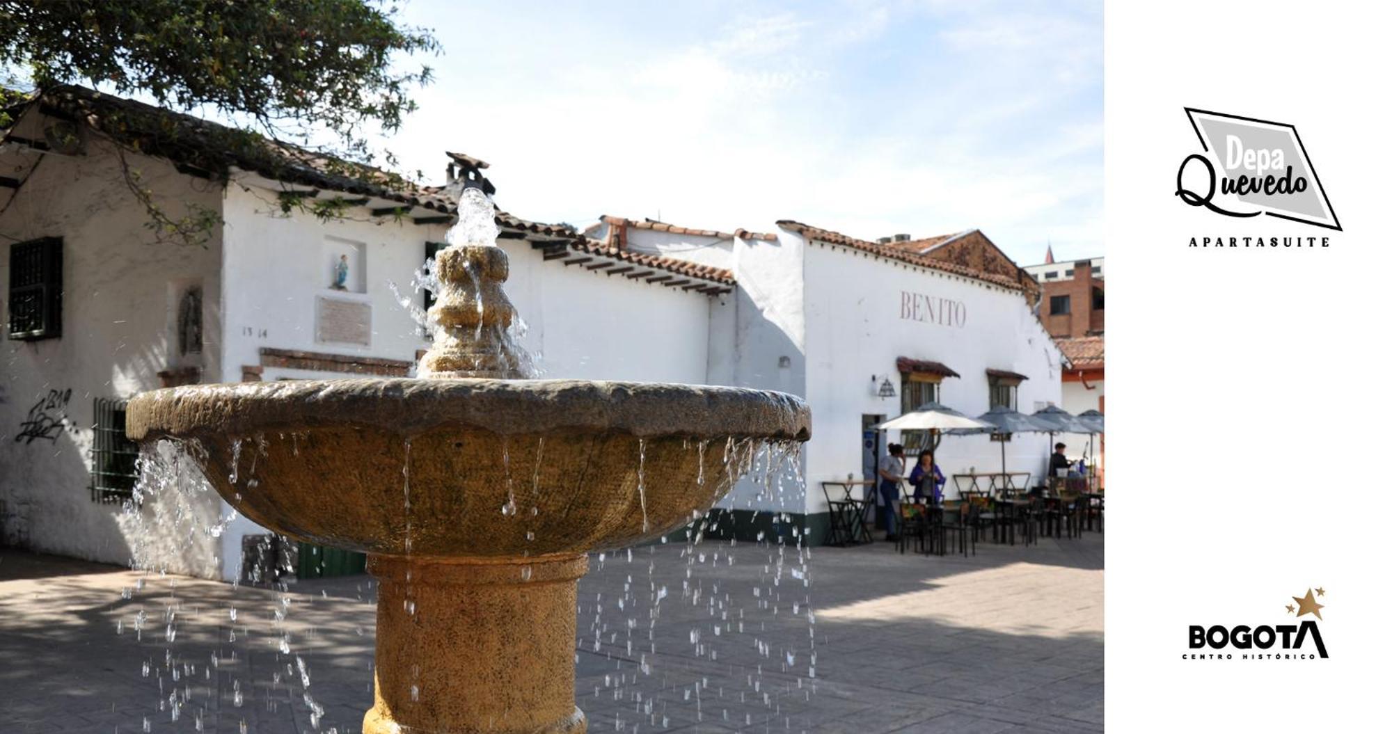 Depa Quevedo - Trendy Revamped Flat - Exceptional Spot In Bogota'S Historic Colonial Square - Candelaria Zewnętrze zdjęcie
