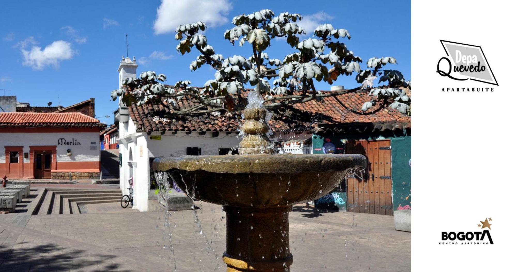 Depa Quevedo - Trendy Revamped Flat - Exceptional Spot In Bogota'S Historic Colonial Square - Candelaria Zewnętrze zdjęcie
