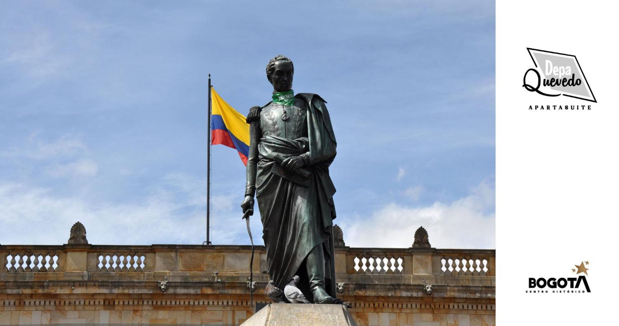 Depa Quevedo - Trendy Revamped Flat - Exceptional Spot In Bogota'S Historic Colonial Square - Candelaria Zewnętrze zdjęcie