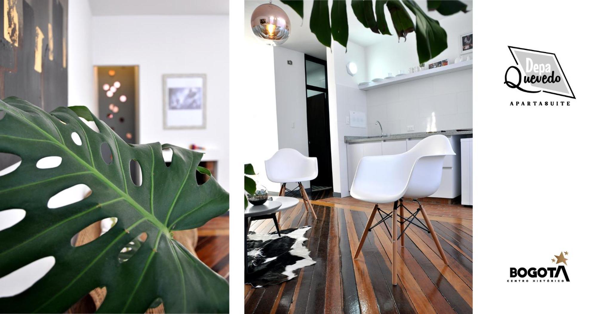 Depa Quevedo - Trendy Revamped Flat - Exceptional Spot In Bogota'S Historic Colonial Square - Candelaria Zewnętrze zdjęcie