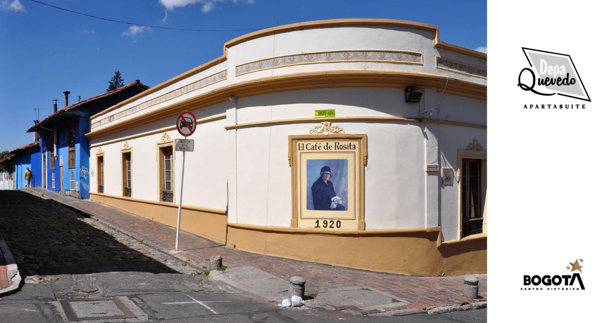 Depa Quevedo - Trendy Revamped Flat - Exceptional Spot In Bogota'S Historic Colonial Square - Candelaria Zewnętrze zdjęcie